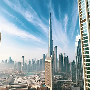  شقة Smartstay At Downtown Views - Burj Khalifa View - Brand New Luxury
